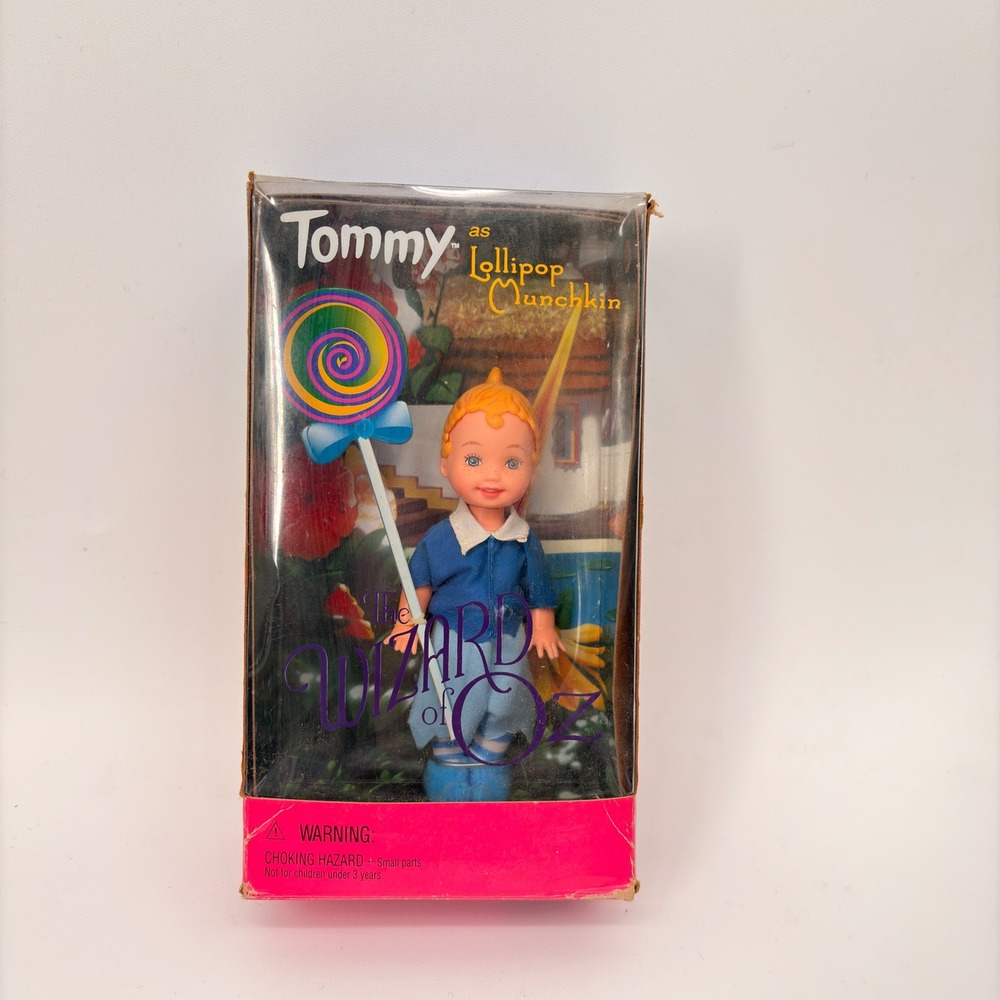 Tommy as Lollipop Munchkin Wizard of Oz Doll Mattel Vintage Collectible